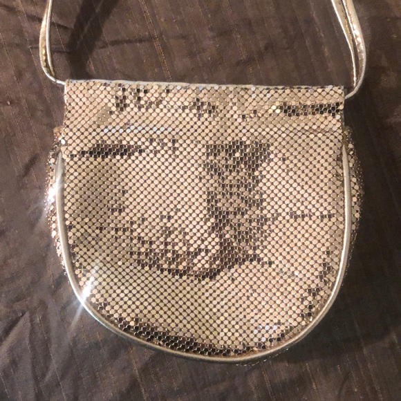 Vintage gold Whiting and David chain mail purse - Picture 2 of 9